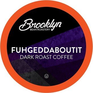 Brooklyn Bean Roastery Brooklyn Beans Coffee Pods for Keurig K-Cups Coffee Maker, Fuhgeddaboutit,40 Count