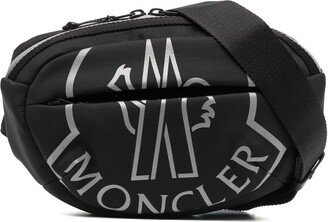 Logo-Print Belt Bag-AU