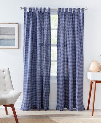 Mini Check 2-Piece Curtain Panel, 50