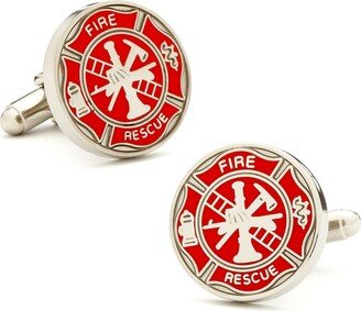 Firefighter Shield Cufflinks