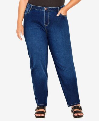 Plus Size Butter Denim Straight Jeans