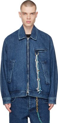 Indigo Faded Denim jacket