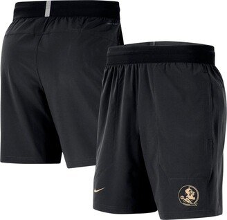 Men's Black Florida State Seminoles Player Performance Shorts