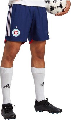 Men's Navy Chicago Fire 2023 Away Aeroready Authentic Shorts