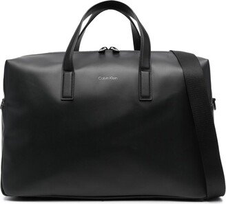 Logo-Stamp Zipped Holdall