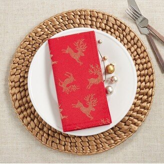 Saro Lifestyle Reindeer Napkin, 20