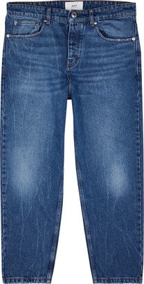 Tapered Cropped Jeans