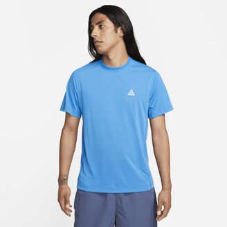 Men's Dri-FIT ADV ACG Goat Rocks Short-Sleeve Top in Blue-AA