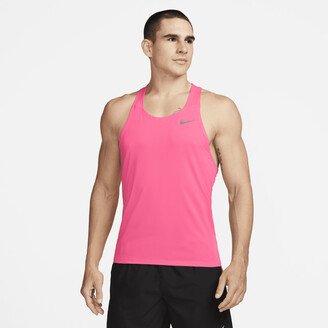 Men's Dri-FIT Fast Racing Singlet in Pink