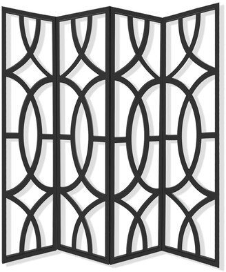 Contemporary 4 Panel 7' x 7' Savoy Screen