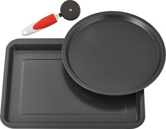 3 Piece Pizza Pan Set