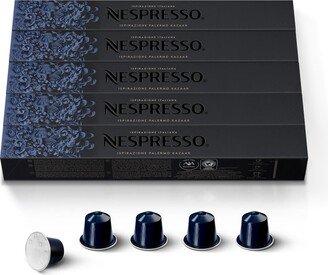 Capsules OriginalLine, Ispirazione Palermo Kazaar, Dark Roast Coffee, 50-Count Espresso Pods, Brews 1.35-oz.