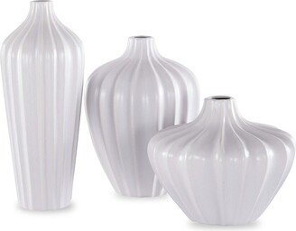 3-Piece Ceramic Vase Set