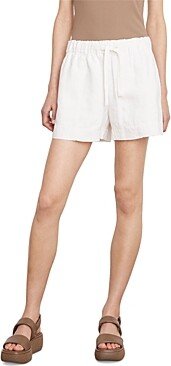 Drawstring Waist Shorts-AB