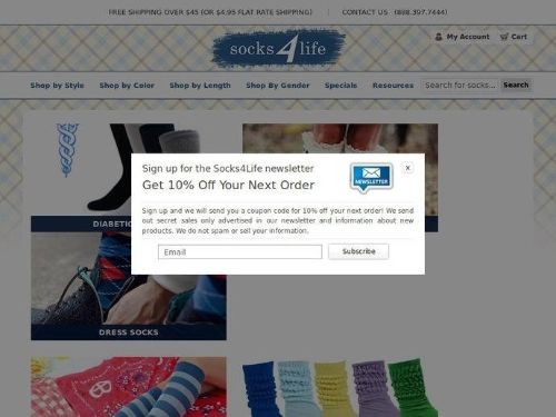 Socks4Life.com Promo Codes & Coupons