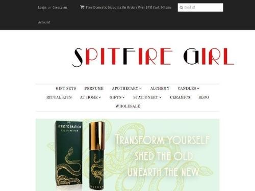 Spitfire Girl Promo Codes & Coupons