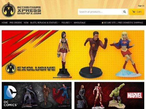 Action Figure Xpress Promo Codes & Coupons