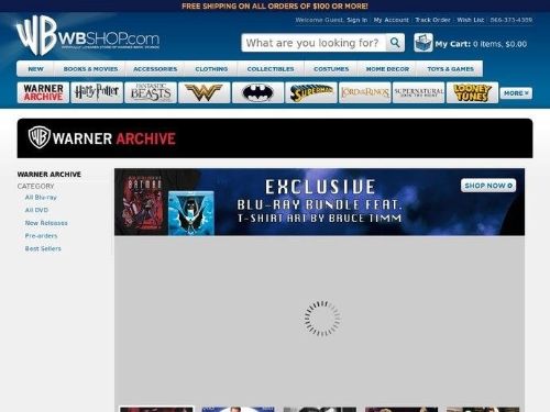 Instant.Warnerarchive.com Promo Codes & Coupons