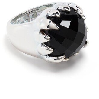 Claw onyx ring