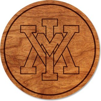 Vmi Keydets Coaster - Crafted From Cherry Or Maple Wood Virginia Military Institute | Vmi