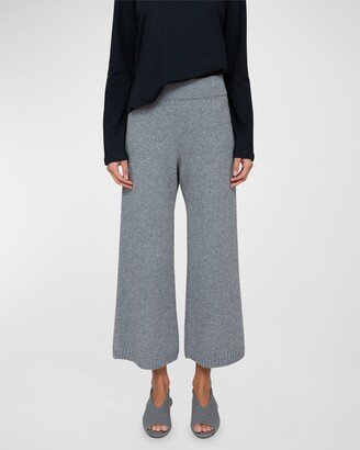 Zoe Cropped Wide-Leg Pants