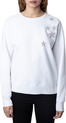 Upper Stars Strass Sweatshirt