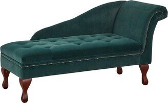 Storage Chaise Emerald Green - Buylateral