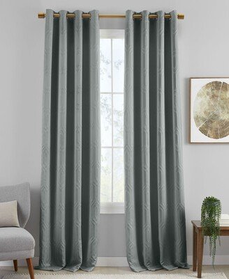 Huxley Geometric 52 x 84 Blackout Curtain Panel