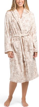 TJMAXX Printed Plush Robe For Women