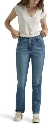 Women's High Rise True Straight Leg Carpenter Jean