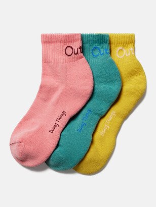 Rec Ankle Sock 3-Pack