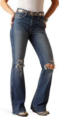 Women's High Rise Jamina Trouser Jean - Washington