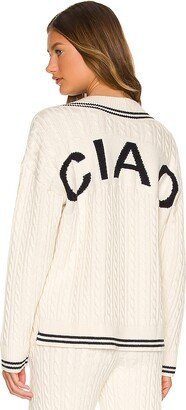 Ciao Cable V Neck Sweater