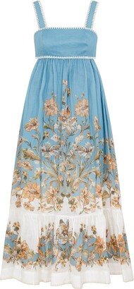 Chintz Tiered Midi Dress