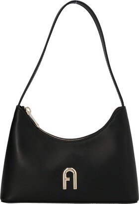 Diamante Logo Plaque Mini Shoulder Bag-AA