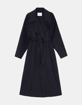 Double Face Cashmere Oversized Trench Coat