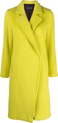 Notched-Lapel Midi Coat