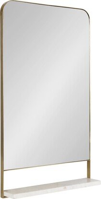 Chadwin Rectangle Wall Mirror with Shelf - 20x34