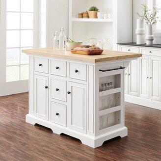 Crosley Furniture Julia Wood Top Kitchen Island - 50 W x32 D x 36 H-AA