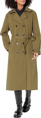 Double-Breasted Trench Coat in Road Trip (Road Trip) Women's Clothing