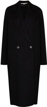 Oversize Double-Breasted Wool Coat