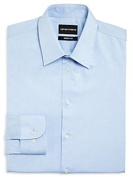 Twill Basic Regular Fit Dress Shirt