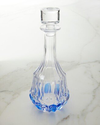 Blue Round Decanter