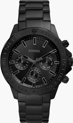 Fossil Outlet Bannon Multifunction Black Stainless Steel Watch