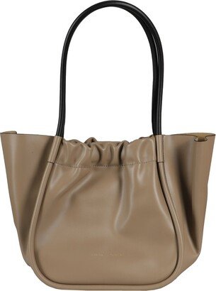 Ruched Large Tote Bag