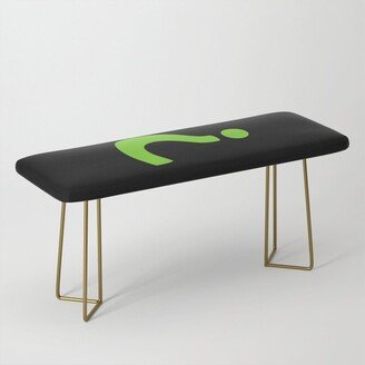 Enigma - green question mark Benches