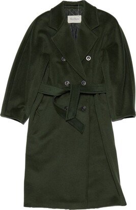 Double-Breasted Belted Coat-AI