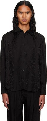 LGN Louis Gabriel Nouchi Black Drops Shirt