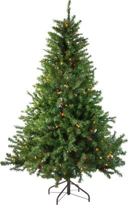 Northlight 5' Pre-Lit Canadian Pine Artificial Christmas Tree - Multi Lights