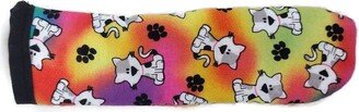 Tye Die Cat Cast Iron Skillet Potholder Handle Cover